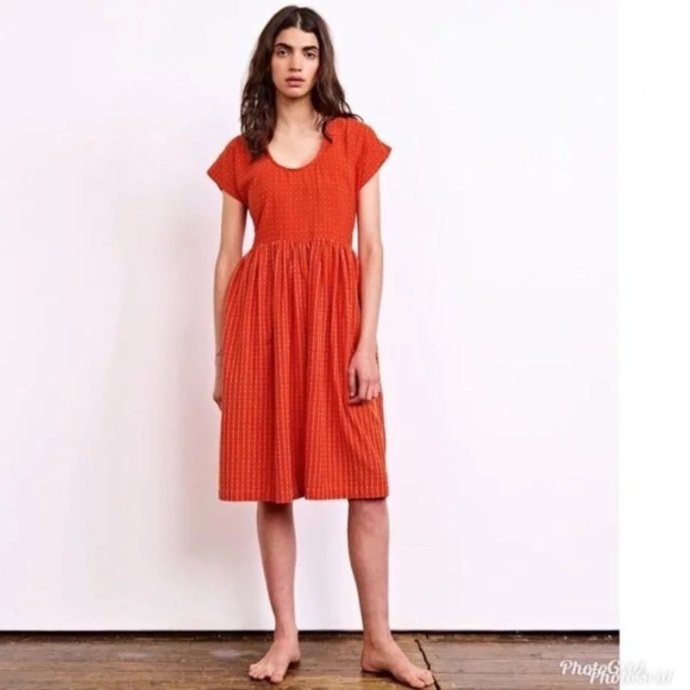 Ace&Jig Luna dress in Sriracha, sz S